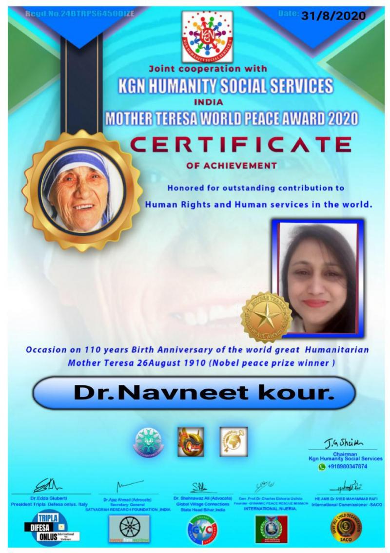 Dr Navneet Kour
